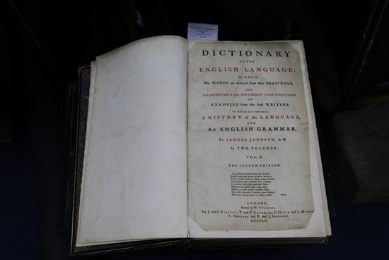 Johnson, Samuel - A Dictionary of the English Language,